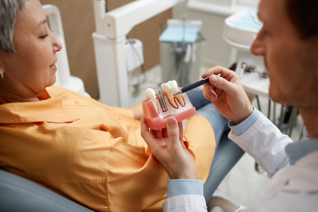 Dental implants in Ealing placed by a skilled Ealing dentist as a permanent solution for missing teeth